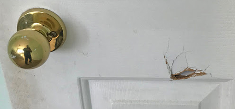 interior door hole repair Grand Terrace